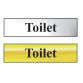 Bathroom Sign 200 x 50mm