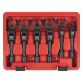 Flexi-Head Flare Nut Diesel Injection Wrench Set 6pc 3/8"Sq Drive AK6901