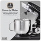Baridi 1500W Stand Mixer with Accessories 6L - Black DH173