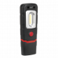 Rechargeable 360° Inspection Light 3W COB & 1W SMD LED Black Lithium-Polymer LED3601