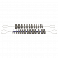 Thread Checker Nut & Bolt Checker Imperial/Metric AK70NBC