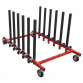 Panel Storage Rack Mobile Holds 5 Panels MK76