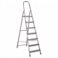 Aluminium Step Ladder 7-Tread EN 131 ASL7