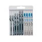 Basic for Wood and Metal Jigsaw Blade Set,10 Piece BPA607010630