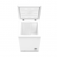 Baridi Freestanding Chest Freezer, 99L Capacity, Garages and Outbuilding Safe, -12 to -24°C Adjustable Thermostat with Refrigeration Mode, White DH116