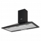 Baridi Cooker Hood,Chimney Style with Carbon Filters 90cm - Black DH59