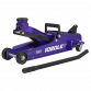 Low Profile Short Chassis Trolley Jack 2 Tonne - Purple 1020LEP