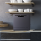 Baridi Compact Tabletop Dishwasher 8 Place Settings, 6 Programmes, Low Noise, 8L Cycle, Start Delay - Black DH88