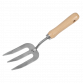 Premier Garden Hand Fork with Ash Handle & Stainless Steel Tines GTWH007