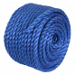 10mm x 30m Polypropylene Split Film Twisted Rope, Blue PR1030