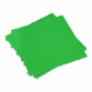 Polypropylene Floor Tile - Green Treadplate 400 x 400mm - Pack of 9 FT3GR