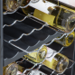 Baridi 52 Bottle Dual Zone Wine Cooler, Fridge, Touch Screen Controls, LED - Black DH236
