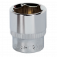 WallDrive® Socket 20mm 3/8"Sq Drive Fully Polished SP3820