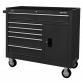 Rollcab 6 Drawer with Ball Bearing Slides - Black AP4106B