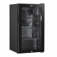 Baridi Under Counter Wine/Drink/Beverage Cooler/Fridge, Built-In Thermostat, Light, Security Lock, 85 Litre – Black DH13