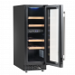 Baridi 17 Bottle Dual Zone Slim 30cm Wine Cooler, Touch Screen, Black DH204