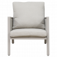 Dellonda Fusion Aluminium 4 Piece Outdoor Sofa, Arm Chairs & Coffee Table Set DG56