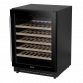 Baridi 54 Bottle Wine Cellar Fridge with Digital Touch Screen Controls, Black DH78