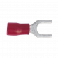 Easy-Entry Fork Terminal Ø5.3mm (2BA) Red Pack of 100 RT14