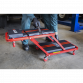 Creeper/Seat Steel with 7 Wheels & Adjustable Head Rest SCR79