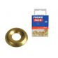 Screw Cup Washers, Polished Brass