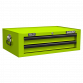 Mid-Box 2 Drawer with Ball-Bearing Slides - Green/Black AP26029THV