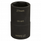 Double Ended Impact Socket 63mm 1/2"Sq Drive 27 x 27.5mm SX1822