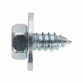Acme Screw with Captive Washer M14 x 1/2" Zinc Pack of 100 ASW141