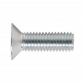 Machine Screw M8 x 25mm Countersunk Pozi Zinc Pack of 50 MSC825