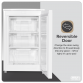 Baridi 55cm Undercounter Freezer with Adjustable Thermostat 85L - White DH250