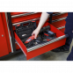 Mobile Workstation 10 Drawer with Backboard AP6310