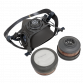 Half Mask with A1P2R Filter Cartridges 9360/61
