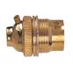 BC Brass 1/2in Unswitched Lamp Holder DCN217NB