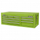 Topchest 9 Drawer with Ball Bearing Slides - Green AP4109HV