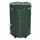 Dellonda Collapsible PVC Garden Water Butt with Zipped Lid & Drain Tap, 250L DG9