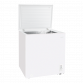 Baridi Freestanding Chest Freezer, 99L Capacity, Garages and Outbuilding Safe, -12 to -24°C Adjustable Thermostat with Refrigeration Mode, White DH116