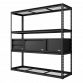 Heavy-Duty Modular Racking Kit with 3 Storage Units APMRCOMBO1