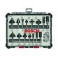PRO Router Bit Mixed Set, 15 Piece BPA607017473