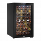 Baridi 52 Bottle Dual Zone Wine Cooler, Fridge, Touch Screen Controls, LED - Black DH236