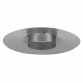 Stainless Steel Flue Rain Cap 100mm IREX4