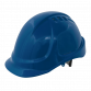 Safety Helmet - Vented (Blue) 502B