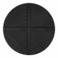 Universal Cross Slotted Jacking Pad JP25