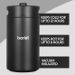 Baridi Growler Keg 5L, Matte Black suitable for Soft Drinks and Beer- DH104 DH104