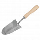 Premier Hand Trowel Hand Trowel with Ash Handle & Stainless Steel Blade GTWH003