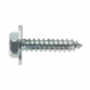 Acme Screw with Captive Washer M8 x 3/4" Zinc Pack of 100 ASW8
