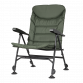 Dellonda Portable Fishing/Camping Chair, Reclining, Adjustable Height, Water Resistant, Rotating Feet for Multiple Terrain, Foldable DL74