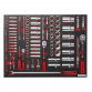 Tool Tray with Socket Set 91pc 1/4", 3/8" & 1/2"Sq Drive TBTP02