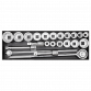 Socket Set 22pc 3/4"Sq Drive 12-point WallDrive® AK259/CRV