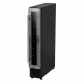 Baridi 7 Bottle 15cm Slim Wine Cooler with Digital Touch Screen Controls, Stainless Steel DH77