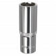 WallDrive® Socket 21mm Deep 1/2"Sq Drive Fully Polished SP1221D